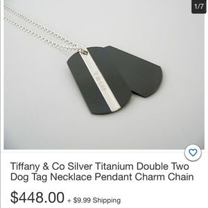 Tiffany and Co Dog Tags